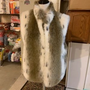 Genuine fur vest
